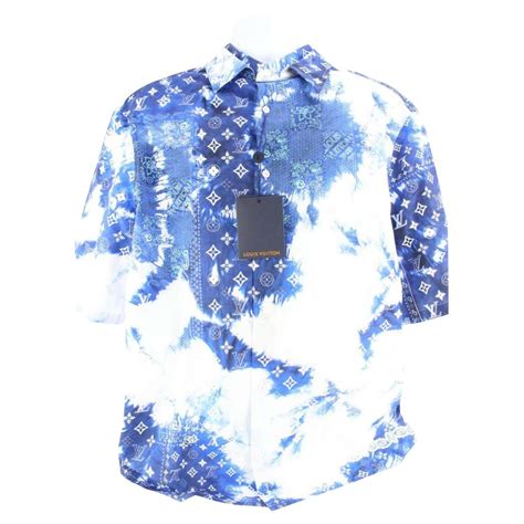 louis vuitton hemd herren blau|louis vuitton shirts for men.